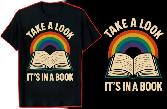 Book Lover T-Shirt Graphic Design: A Complete Creative Asset