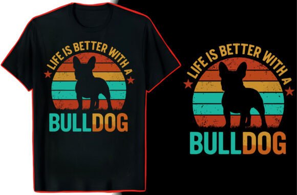 Bulldog T-Shirt Graphic Design: More Than Just a File