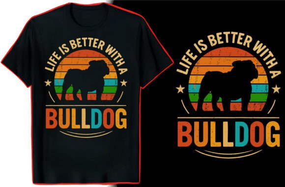 Bulldog TShirt Graphic Design: Your Next Favorite Asset