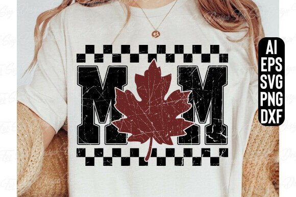 Fall Mom SVG PNG: Autumn Graphic Design Essentials