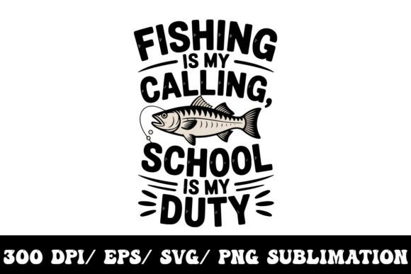 Fishing: The Only Therapy I Need Graphic