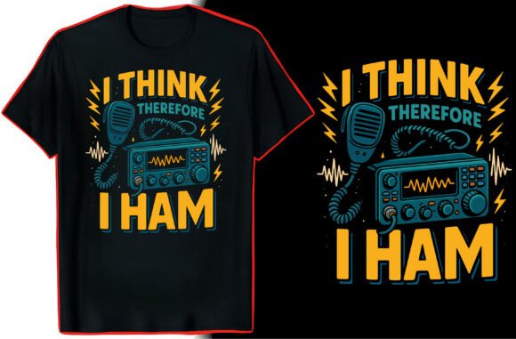 Ham Radio T-Shirt Graphic Art: A Designer's Toolkit