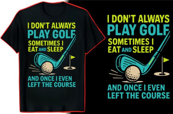 Mastering Golf T-Shirt Graphic Design for Apparel and Beyond