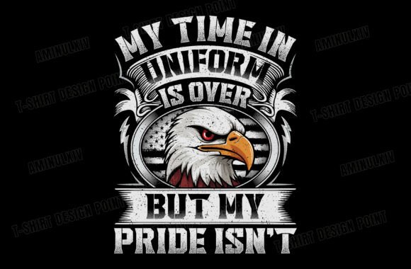 Patriotic Veteran T-Shirt Graphic Design: A Bold Asset for Creators