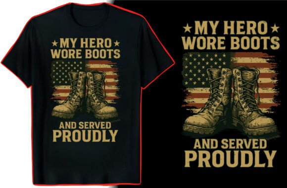 USA Army T-Shirt Graphic Art: Authentic Military Design Assets